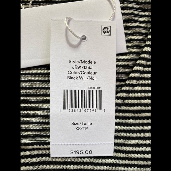 DEREK LAM 10 CROSBY Linen Blend Pom-Pom Tank - Picture 4 of 7